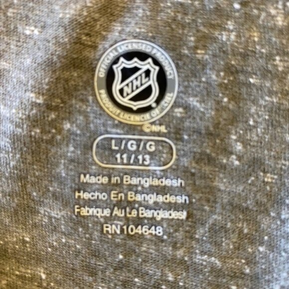 NHL Montreal Canadiens  Heathered Grey T-Shirt Ladies Lg - Picture 4 of 9